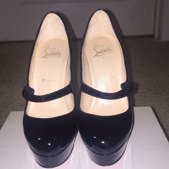christian louboutin mary jane platform pump christian louboutin mary jane platform pump